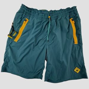 REI Coop x Outdoor Afro Trail Shorts Men Large Sea Blue Hiking Gorpcore